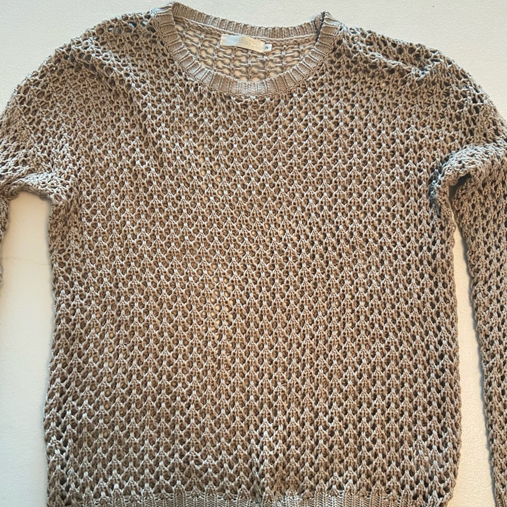 Tan Sweater from LF Size Small